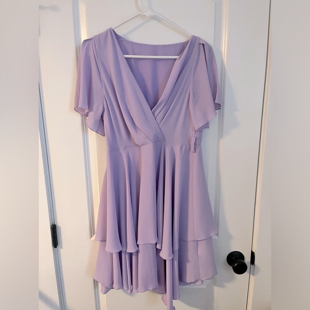 Short Sleeve Casual Cocktail Dress